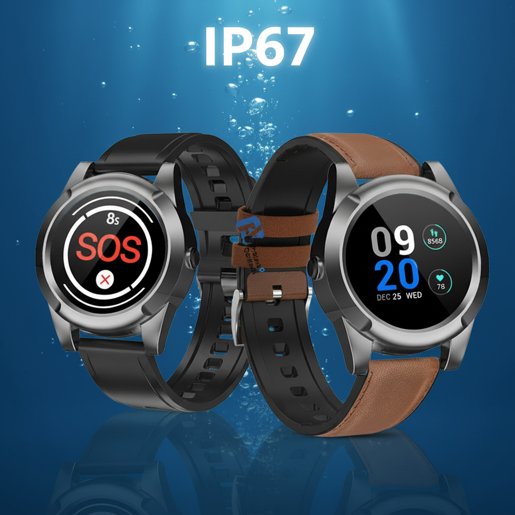 Fall Detection Watch - Senior GPS Tracking Smart Watch Fall