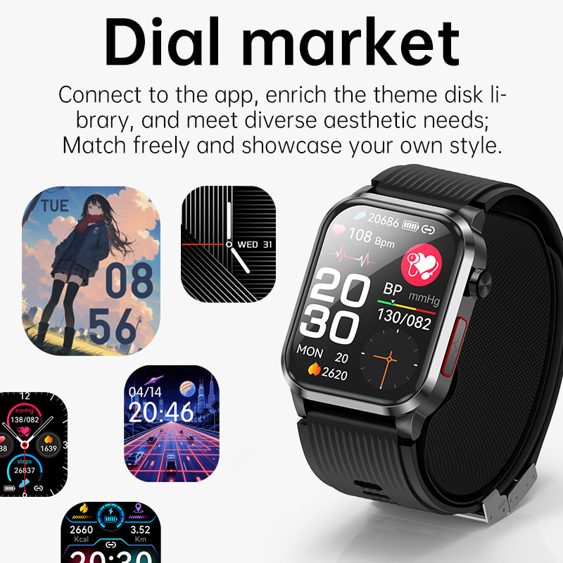 P300pro BT Call Air Pump Airba - Fall Detection Watch บทวิจารณ์และราคา