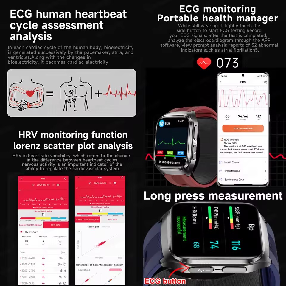 2026 New Upgrade AI Diagnostic - Fall Detection Watch บทวิจารณ์และราคา