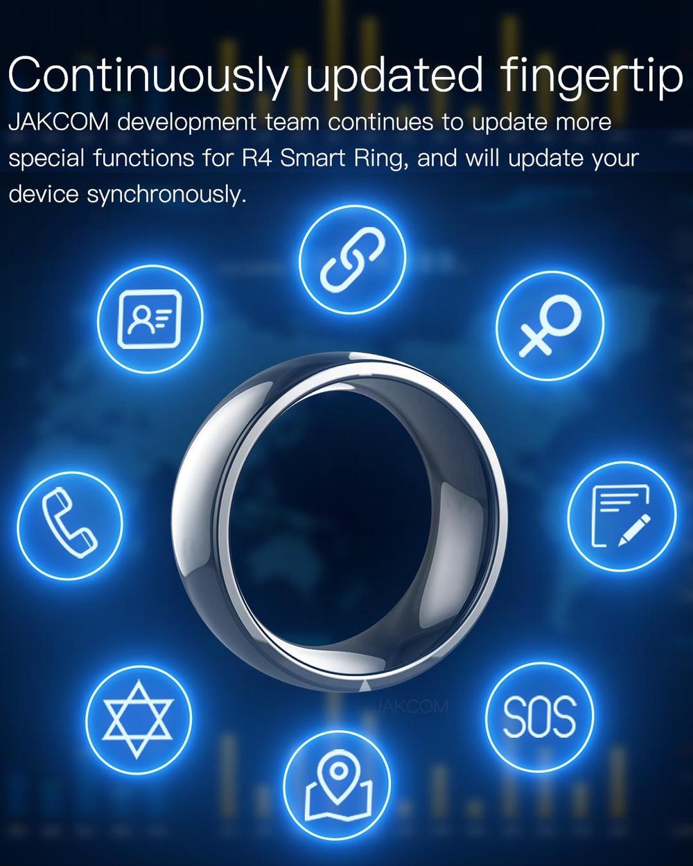 Jakcom R4 Smart Ring waterproo - Smart Ring Nfc Pay บทวิจารณ์และราคา