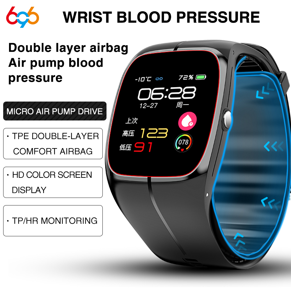 New Blood Pressure Blood Oxyge - Fall Detection Watch บทวิจารณ์และราคา