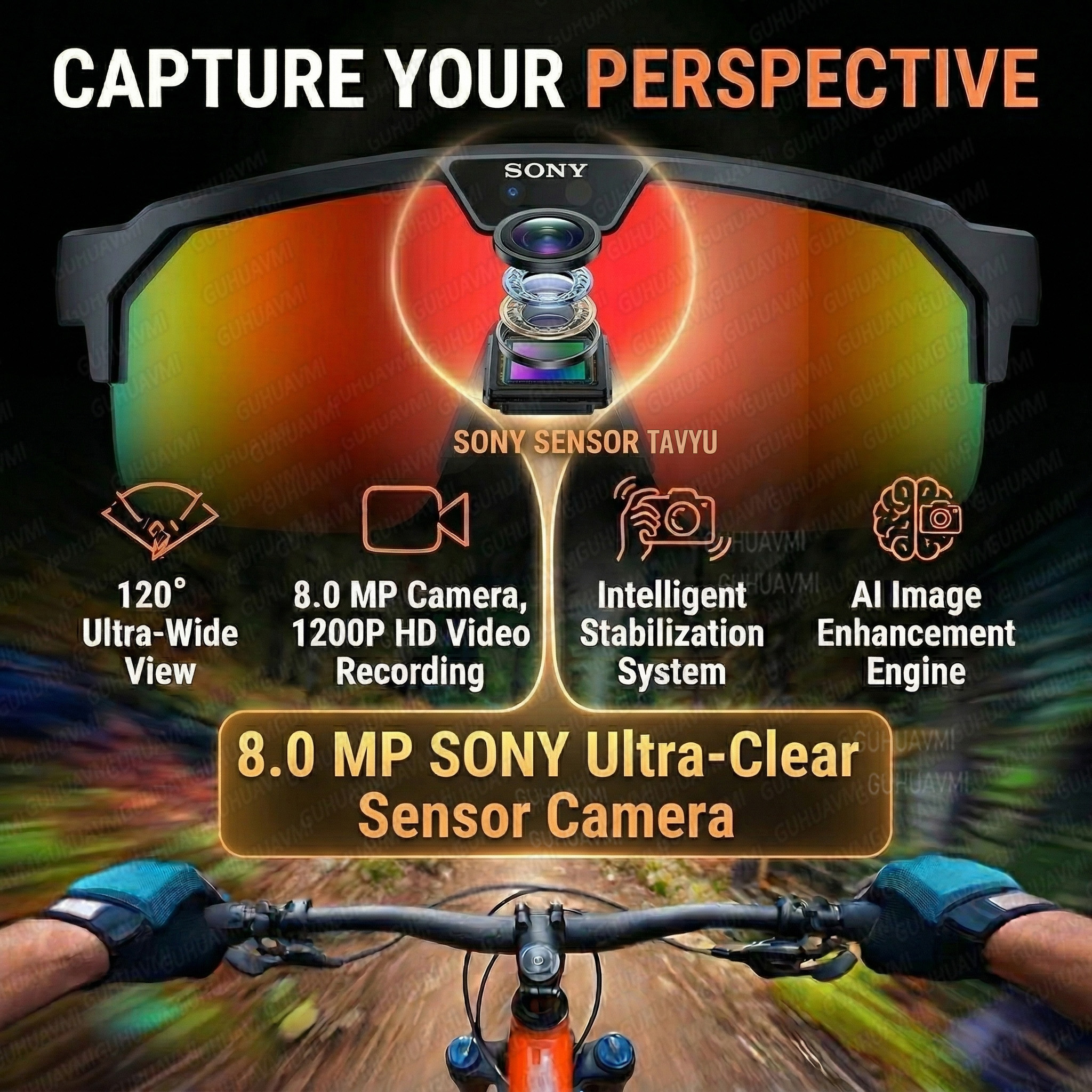 New Smart Glasses with Camera  - Smart Glasses Lens บทวิจารณ์และราคา
