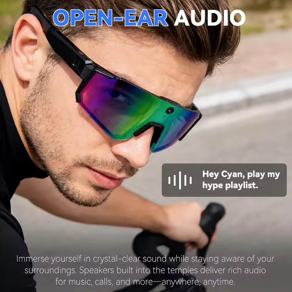 Smart AI Camera Glasses 1200P  - Smart Glasses Lens บทวิจารณ์และราคา