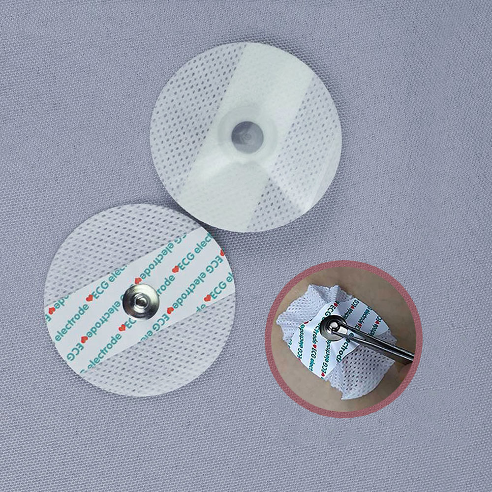 50-500pcs Non-woven ECG Electr - Ecg Patch Monitor บทวิจารณ์และราคา