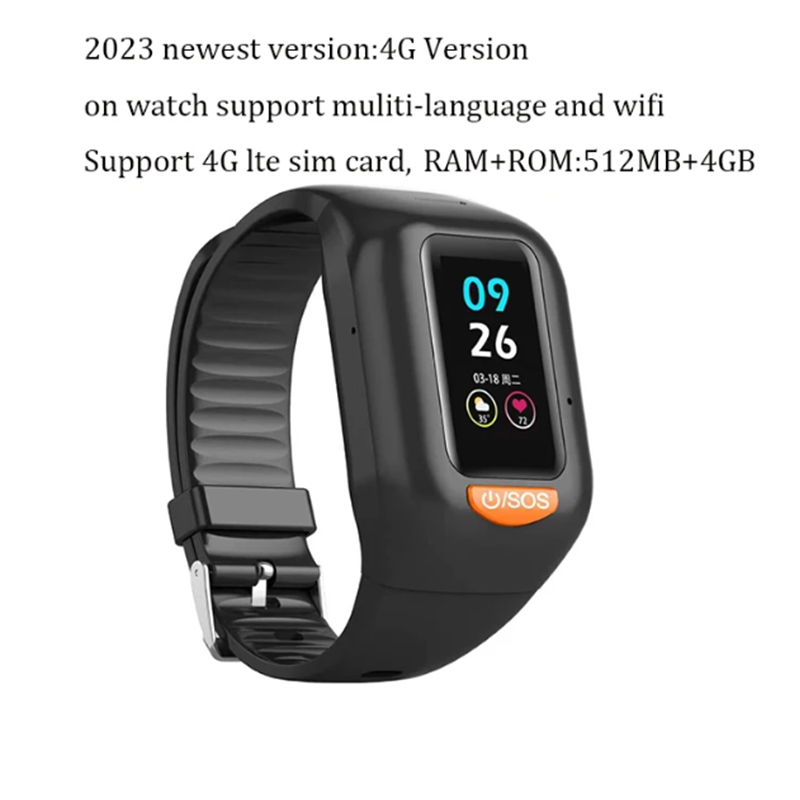Newest Elderly 4G Smart Watch  - Fall Detection Watch บทวิจารณ์และราคา