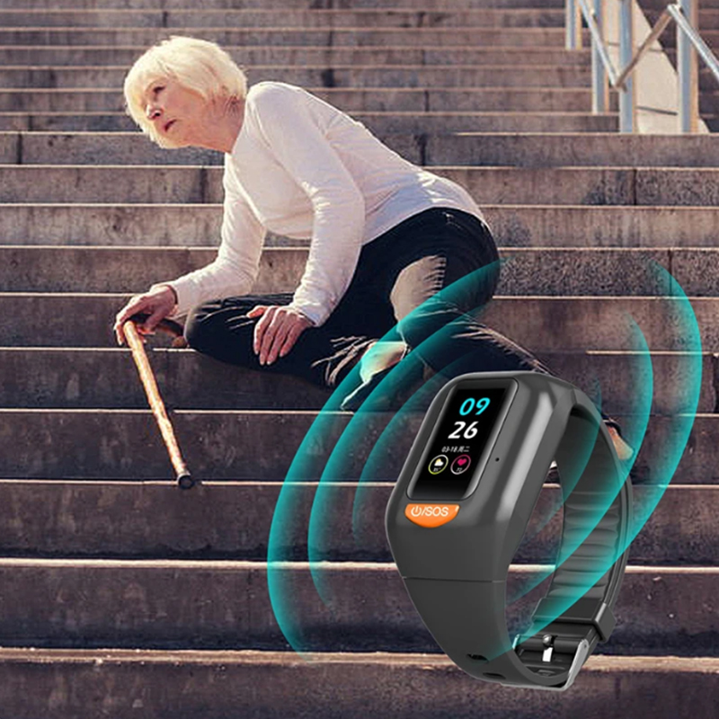 Newest Elderly 4G Smart Watch  - Fall Detection Watch บทวิจารณ์และราคา