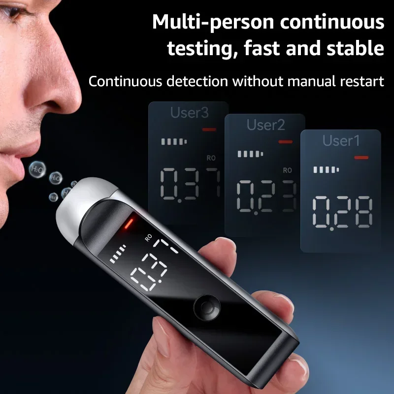 Digital Alcotester new alcohol - Breath Rate Monitor บทวิจารณ์และราคา