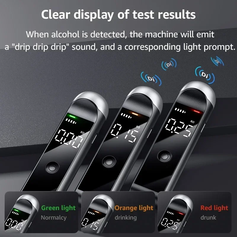 Digital Alcotester new alcohol - Breath Rate Monitor บทวิจารณ์และราคา