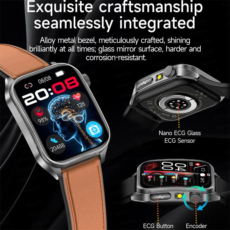 Smart Watch 650nm Dual probe l - Fall Detection Watch บทวิจารณ์และราคา