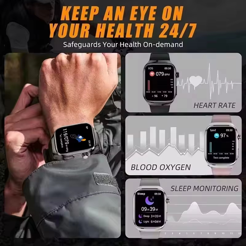New Nursing Level Blood Pressu - Fall Detection Watch บทวิจารณ์และราคา