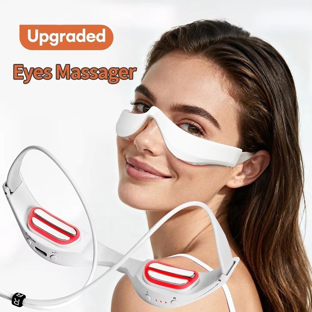 3D Eye Massager Red Light Ther - Light Therapy Glasses บทวิจารณ์และราคา