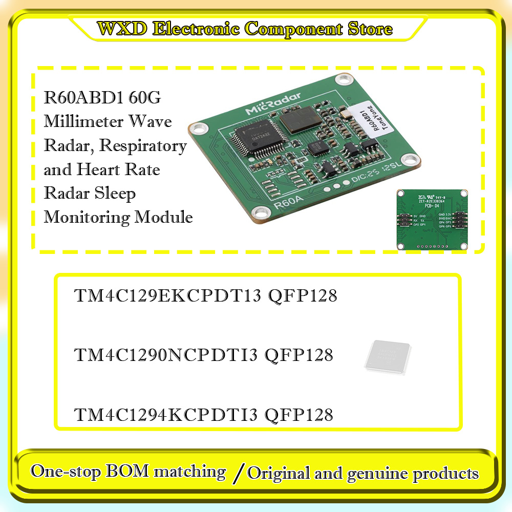 TM4C129EKCPDT13 TM4C1290NCPDTI - Breath Rate Monitor บทวิจารณ์และราคา