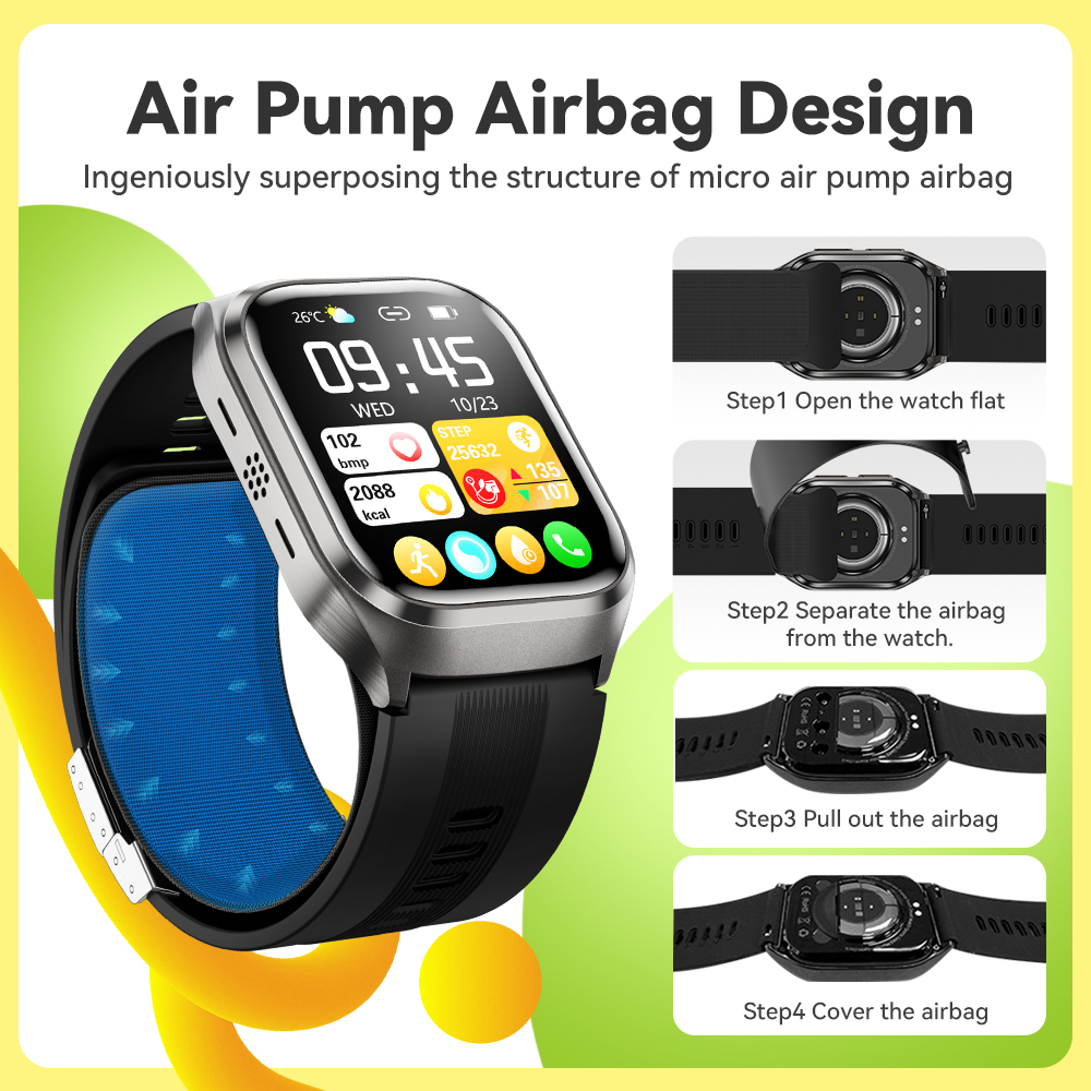 2025 New NOYAFA High-end Laser - Fall Detection Watch บทวิจารณ์และราคา
