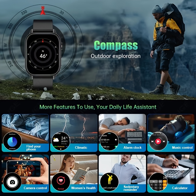 2025 GPS Positioning Smart Wat - Fall Detection Watch บทวิจารณ์และราคา