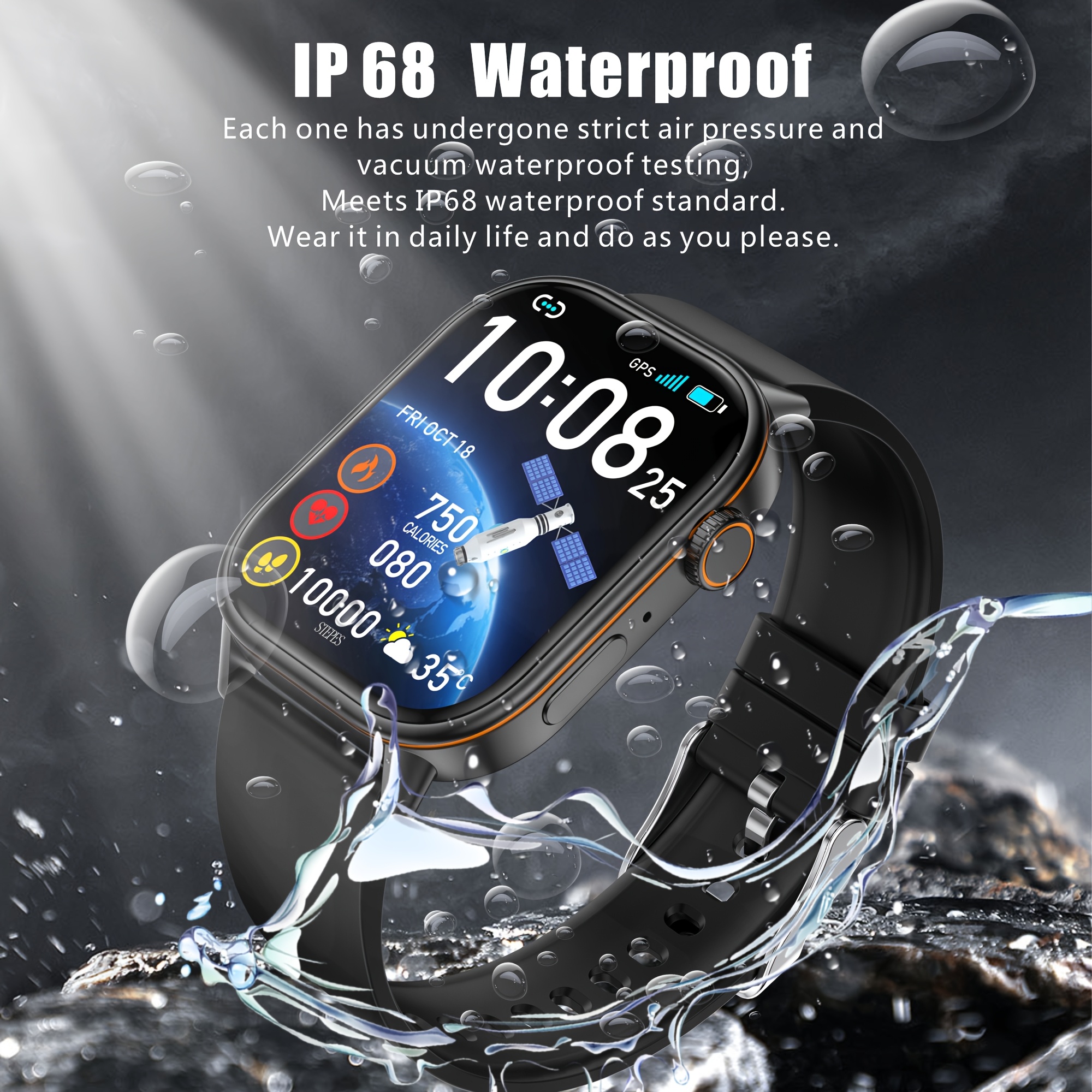 2025 GPS Positioning Smart Wat - Fall Detection Watch บทวิจารณ์และราคา