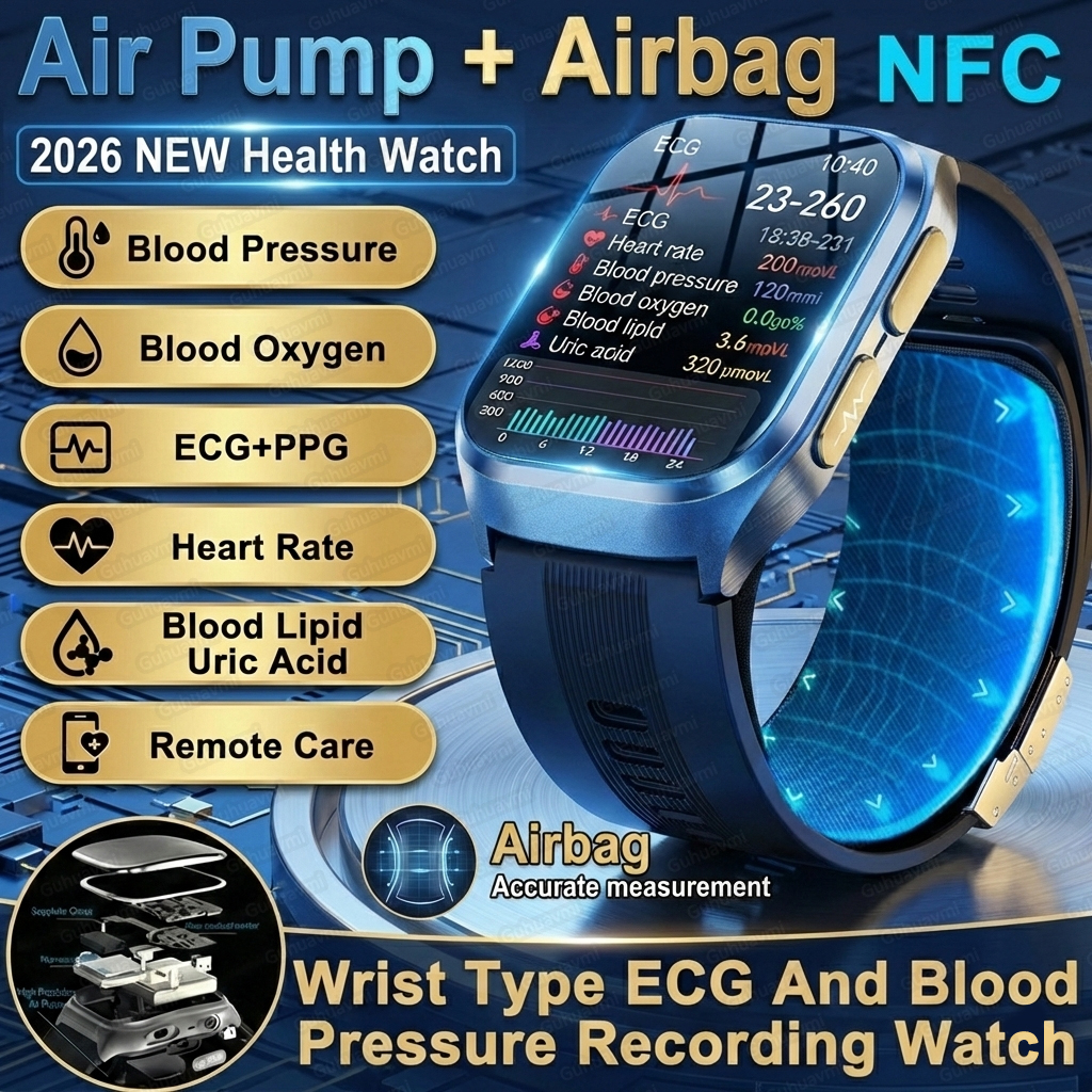 2026New Air Pump Airbag True B - Fall Detection Watch บทวิจารณ์และราคา